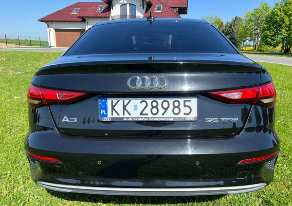 Audi A3 cena 83000 przebieg: 91000, rok produkcji 2020 z Polkowice małe 326